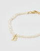Miz Casa & Co Pearl Letter B Bracelet