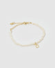 Miz Casa & Co Pearl Letter D Bracelet