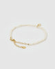 Miz Casa & Co Pearl Letter O Bracelet