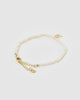 Miz Casa & Co Pearl Letter N Bracelet