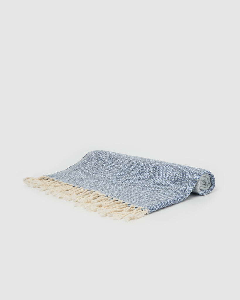 Miz Casa & Co Pokhara Turkish Towel Navy