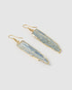 Miz Casa & Co Selira Drop Earrings Blue Kyanite