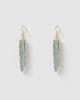 Miz Casa & Co Selira Drop Earrings Blue Kyanite