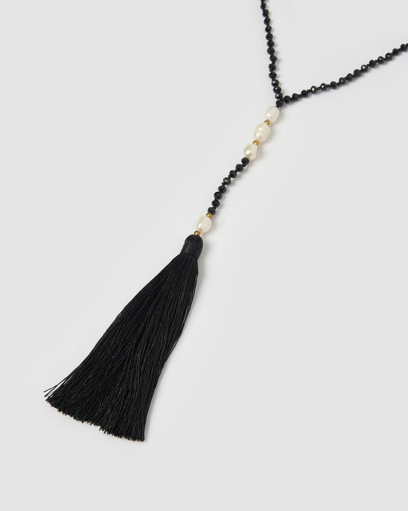 Miz Casa & Co Susan Necklace Black