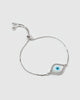 Miz Casa & Co Time Keeper Bracelet Silver Pearl
