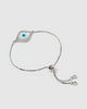 Miz Casa & Co Time Keeper Bracelet Silver Pearl