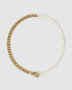 Miz Casa & Co Thea Necklace Gold Pearl