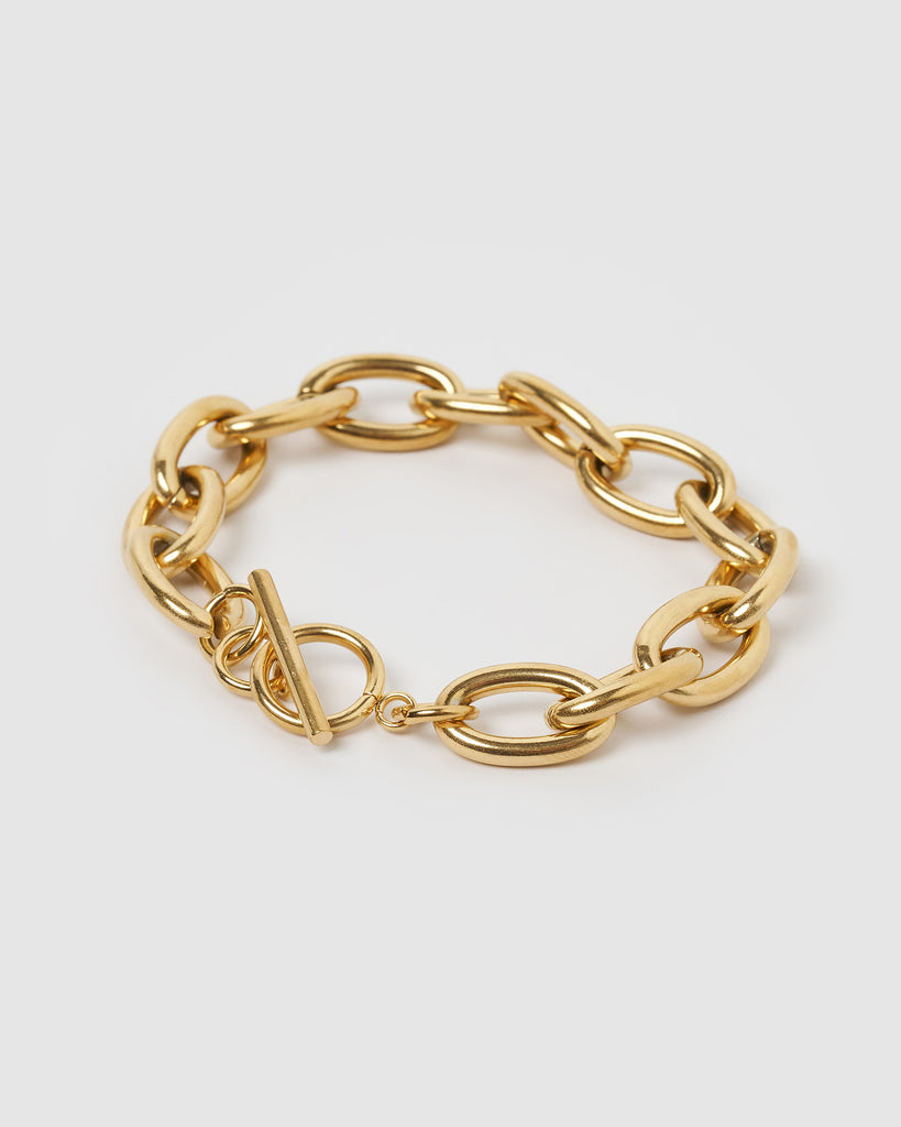 Miz Casa & Co Thessy Chain Bracelet Gold