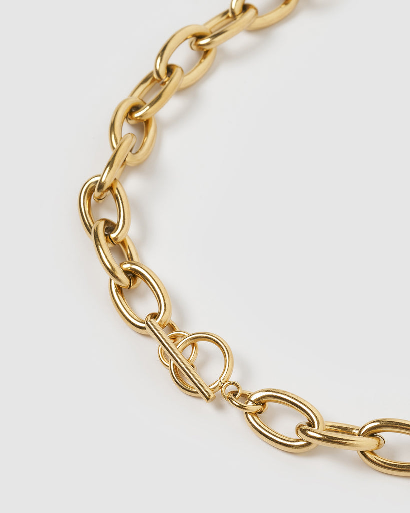 Miz Casa & Co Thessy Chain Necklace Gold