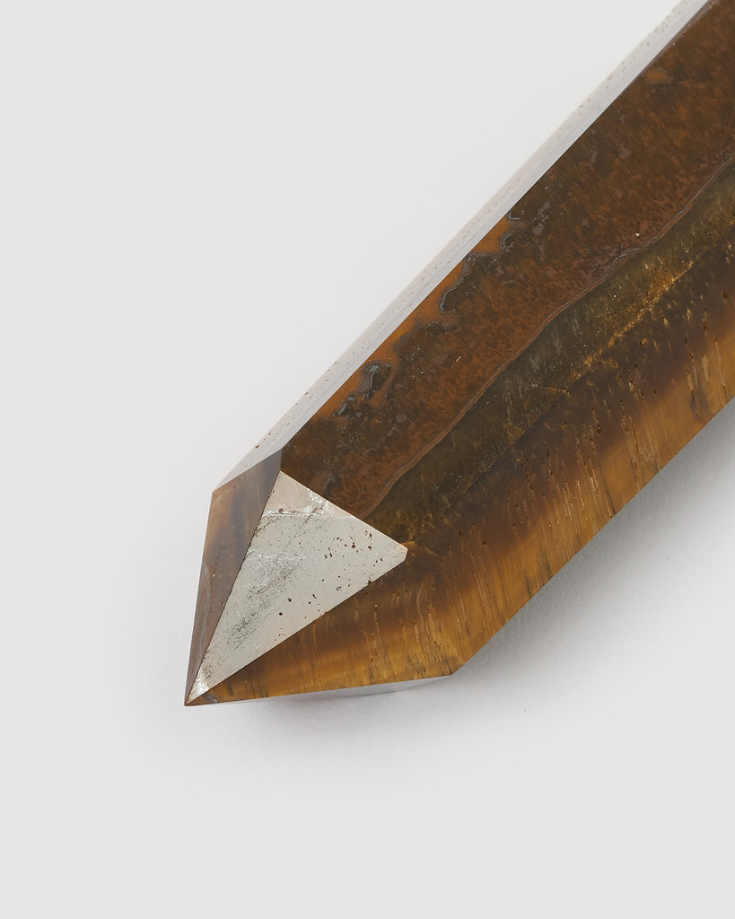 Miz Casa & Co Tigers Eye Crystal Pillar