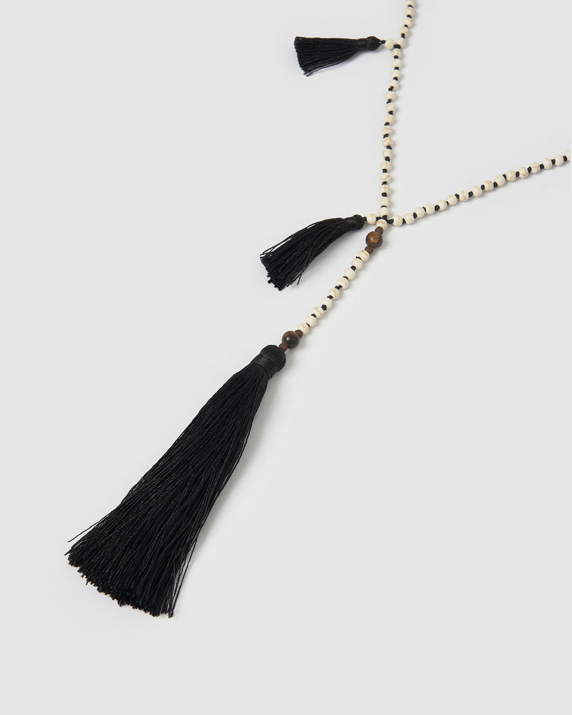 Miz Casa & Co Tina Necklace Black