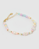 Miz Casa & Co Lottie Bracelet Pearl Multi