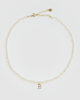 Miz Casa & Co Pearl Letter B Necklace