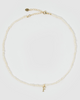 Miz Casa & Co Pearl Letter F Choker