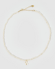 Miz Casa & Co Pearl Letter H Choker