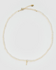 Miz Casa & Co Pearl Letter I Necklace