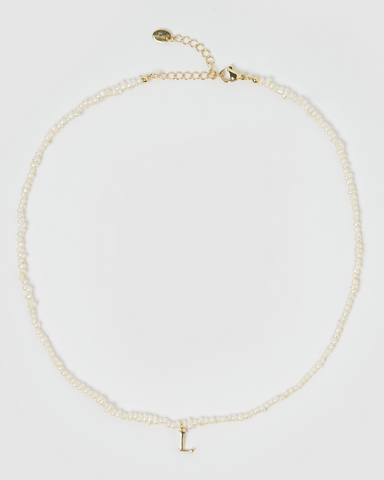 Miz Casa & Co Chloe Pearl Bracelet Gold