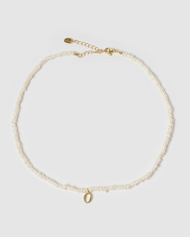 Miz Casa & Co Locked Necklace Gold