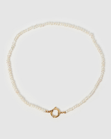 Miz Casa & Co Willa Necklace Rose Quartz