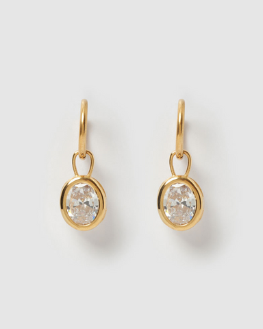 Miz Casa & Co Astrid Earrings Natural Rose Quartz