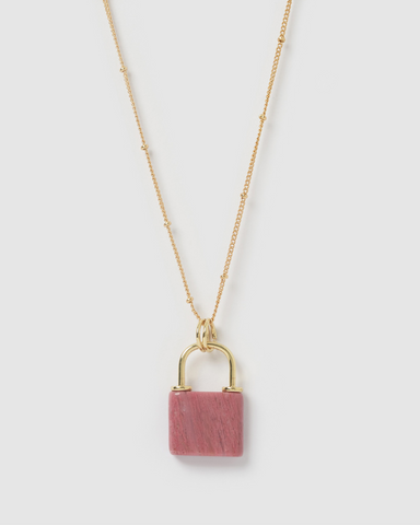 Miz Casa & Co Cali Necklace Peach