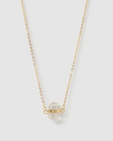 Miz Casa & Co Quinn Necklace Citrine