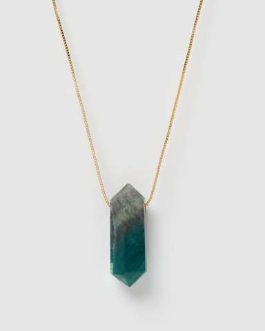 Miz Casa & Co Lyla Necklace Gold Turquoise