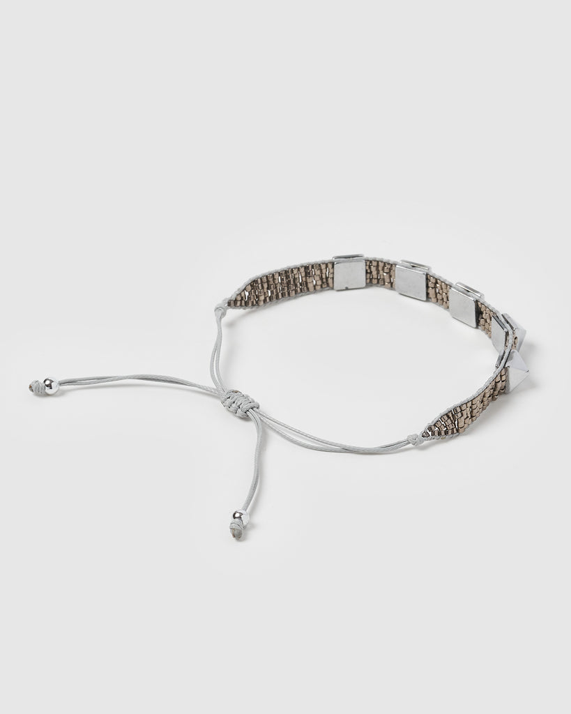 Miz Casa & Co Valentina Bracelet Grey