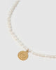 Miz Casa & Co Verona Choker Gold Pearl