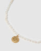 Miz Casa & Co Verona Choker Gold Pearl