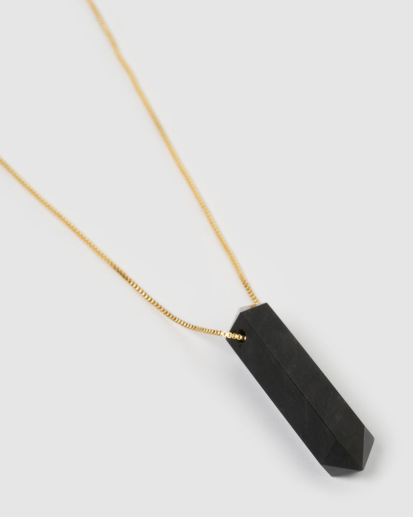 Miz Casa & Co Willa Necklace Black Onyx