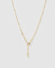 Miz Casa & Co Wonderstruck Necklace Turquoise Gold