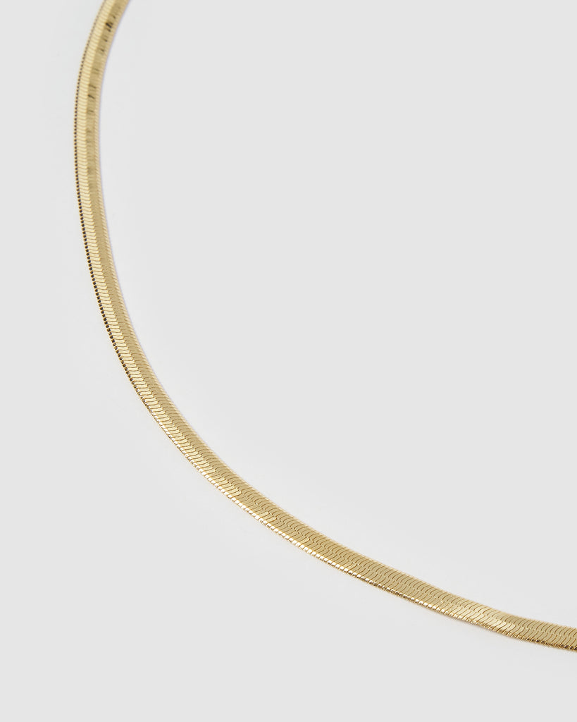 Miz Casa & Co Yasmin Choker Necklace Gold