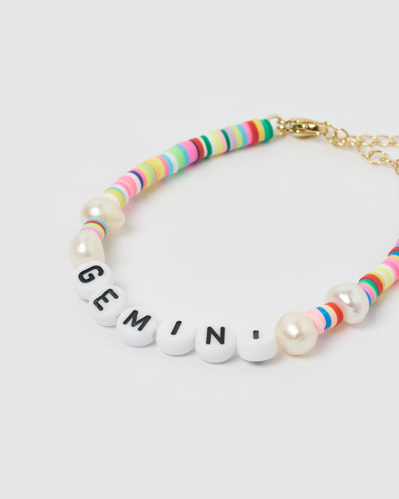 Miz Casa & Co Gemini Star Sign Bracelet Multi
