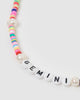 Miz Casa & Co Gemini Star Sign Choker Multi