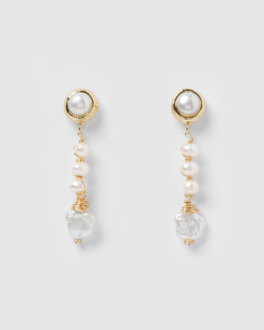 Miz Casa & Co Kira Pearl Earrings