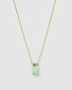 Miz Casa & Co Mini Enchant Necklace Perfume Bottle Jade