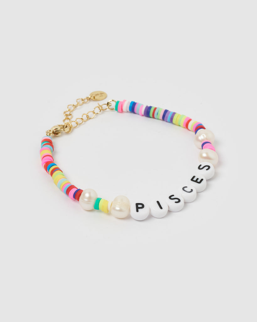 Miz Casa & Co Pisces Star Sign Bracelet Multi