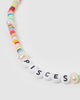 Miz Casa & Co Pisces Star Sign Choker Multi