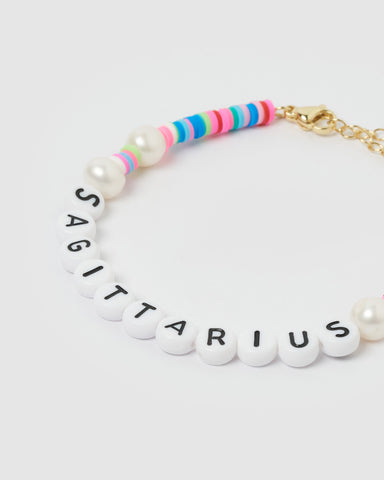 Miz Casa & Co Aquarius Star Sign Bracelet Multi