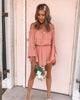 Miz Casa and Co Scarlett Dress Blush