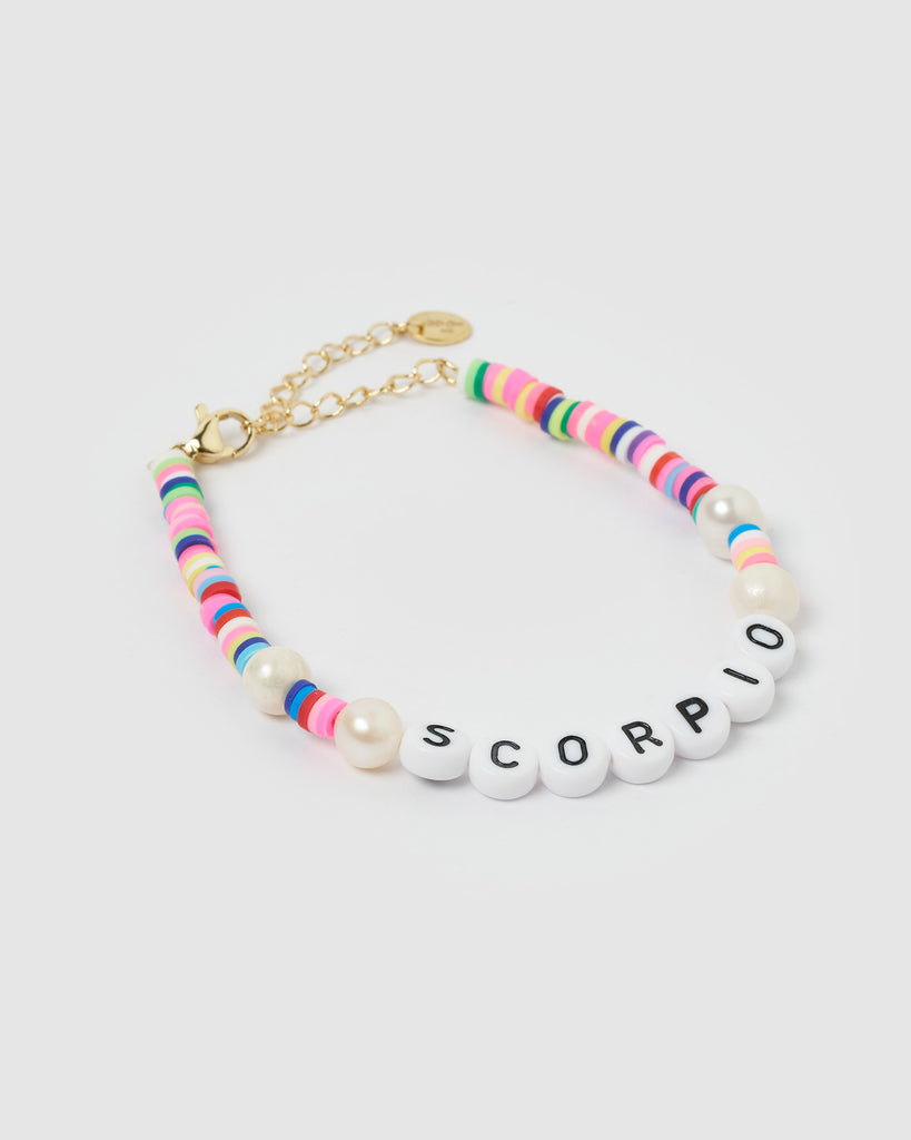 Miz Casa & Co Scorpio Star Sign Bracelet Multi