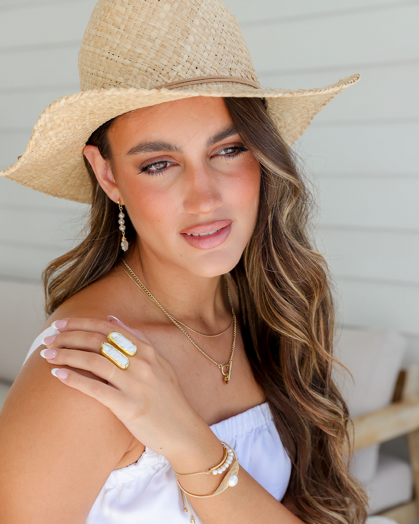 Miz Casa & Co Vanessa Hat Natural