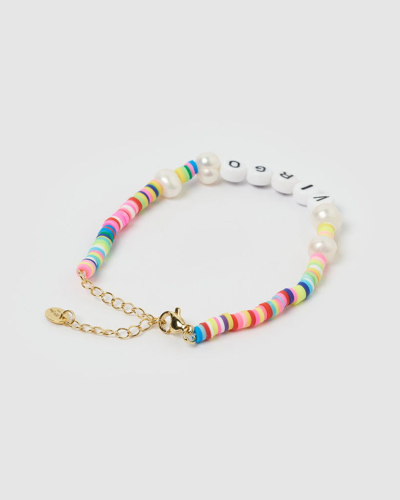 Miz Casa & Co Virgo Star Sign Bracelet Multi