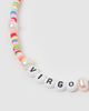 Miz Casa & Co Virgo Star Sign Choker Multi